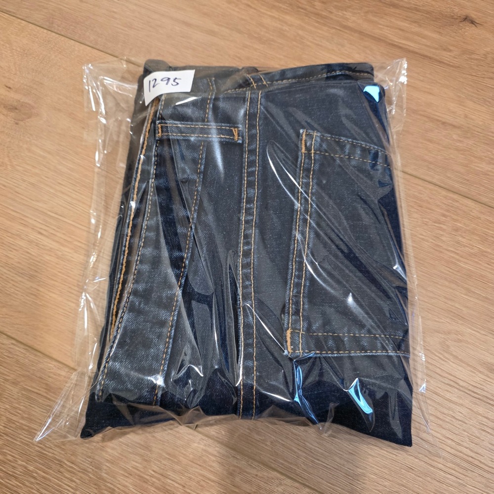 Gap Pencil Cut Stretch Jeans Womens 12 Reg Dark Wash Straight Leg Indigo Denim - Picture 10 of 10